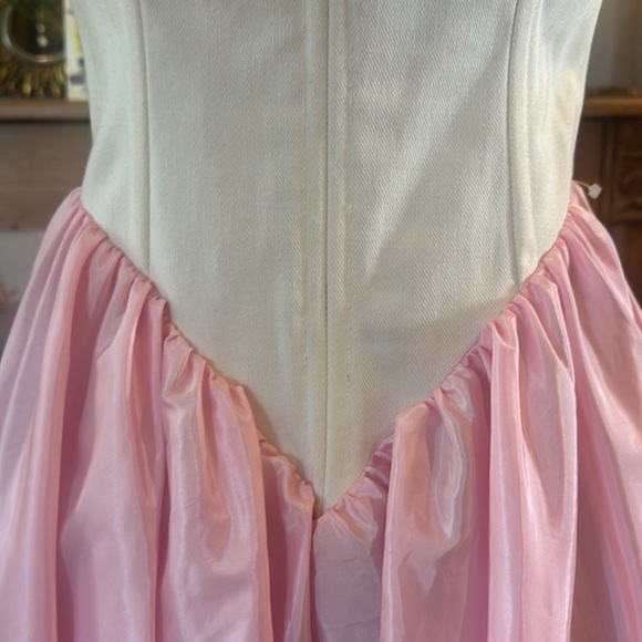 VINTAGE 90s 💕 authentic retro chic pink formal boutique Party dress. - Picture 4 of 10